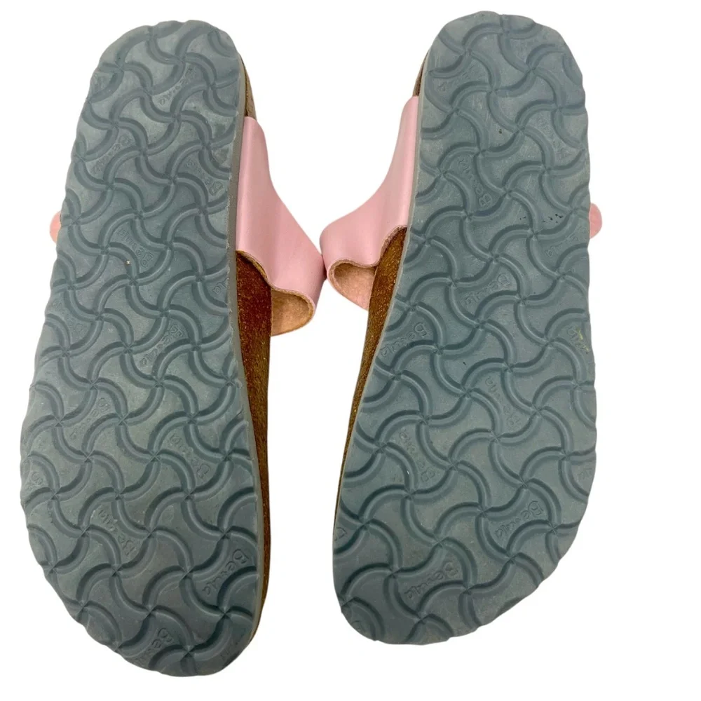 Birkenstock Women's Gizeh Pink Patent Leather Sandals size 7/38 - Picture 8 of 13